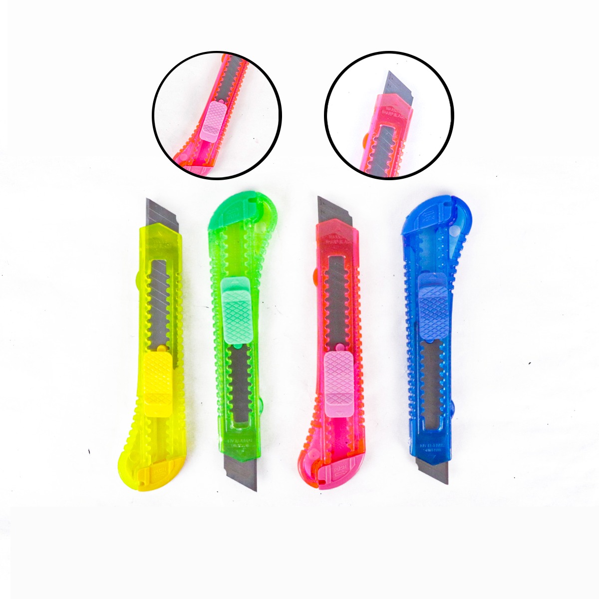 Miniatura 2 de Bisturi Corta Carton Retractil x5 unds